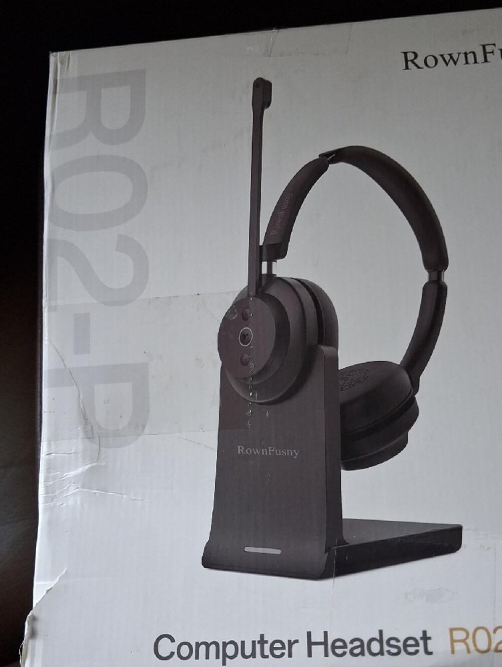 Black Computer Headset R02-P - Picture 2 of 3